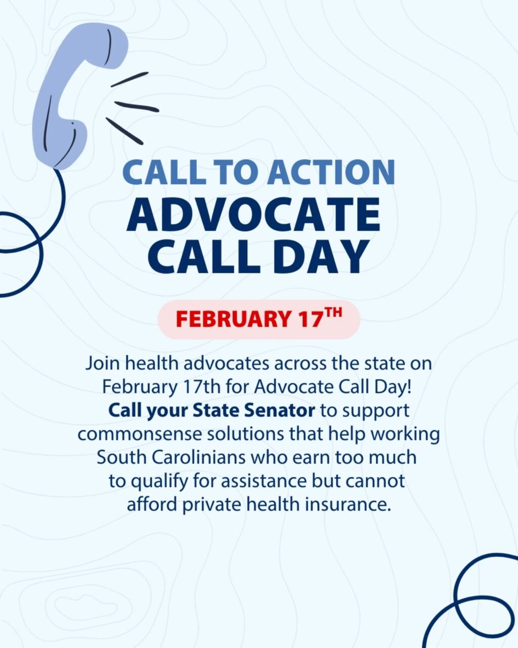 Call to Action: Advocate Call Day February 17